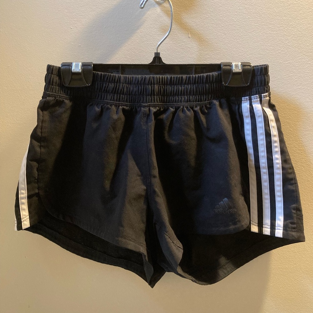 CLIMALITE Adidas Women's Black Athletic Shorts